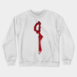 Scissor Blade (red) Crewneck Sweatshirt